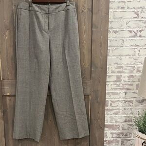 Talbots Classic Wide Leg Wool Pants